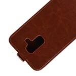 Housse Samsung Galaxy A6 Plus Rabattable Effet Cuir Housse Samsung Galaxy A6 Plus Rabattable Effet Cuir