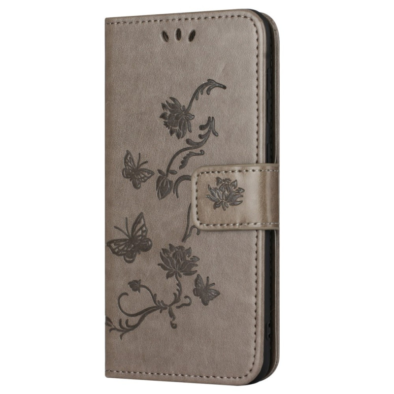 Housse Honor 200 Lite Papillons et Fleurs à Lanière
