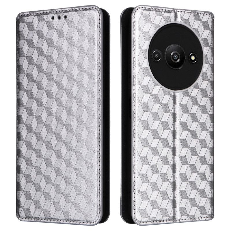 Flip Cover Xiaomi Redmi A3 / Poco C61 Cubes 3D