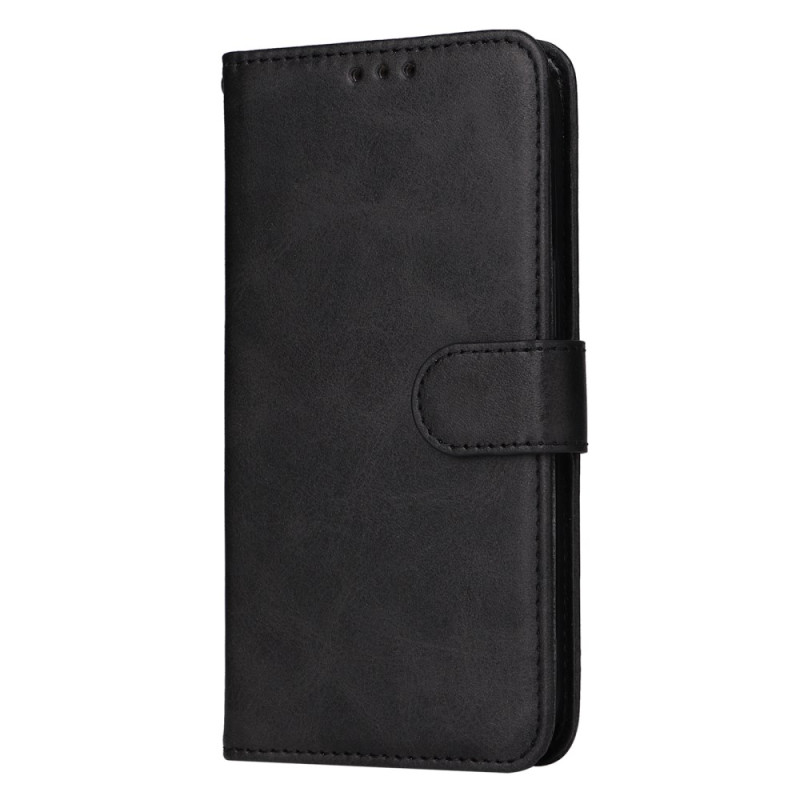Housse Xiaomi Redmi A3 / Poco C61 Style Cuir Uni à anière