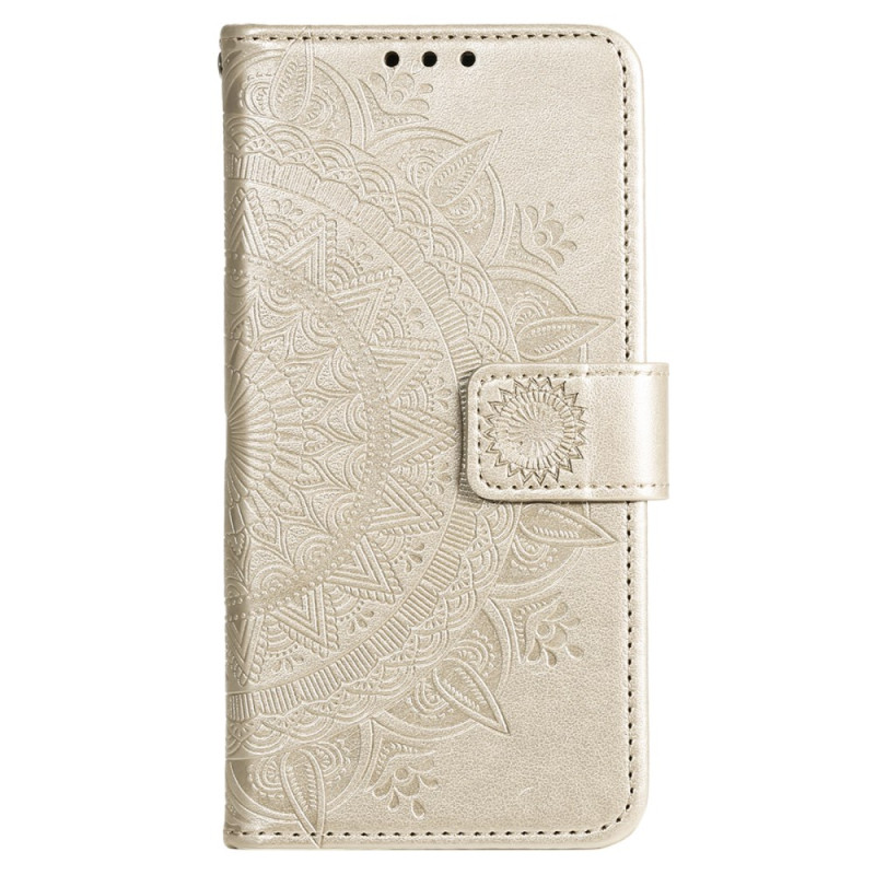 Housse Xiaomi Redmi A3 / Poco C61 Mandala Soleil à Lanière