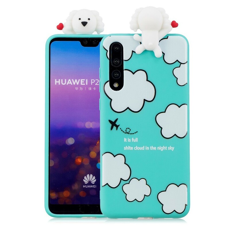 Coque Huawei P20 Pro 3D Chien dans les Nuages Coque Huawei P20 Pro 3D Chien dans les Nuages