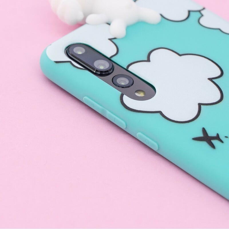 Coque Huawei P20 Pro 3D Chien dans les Nuages Coque Huawei P20 Pro 3D Chien dans les Nuages