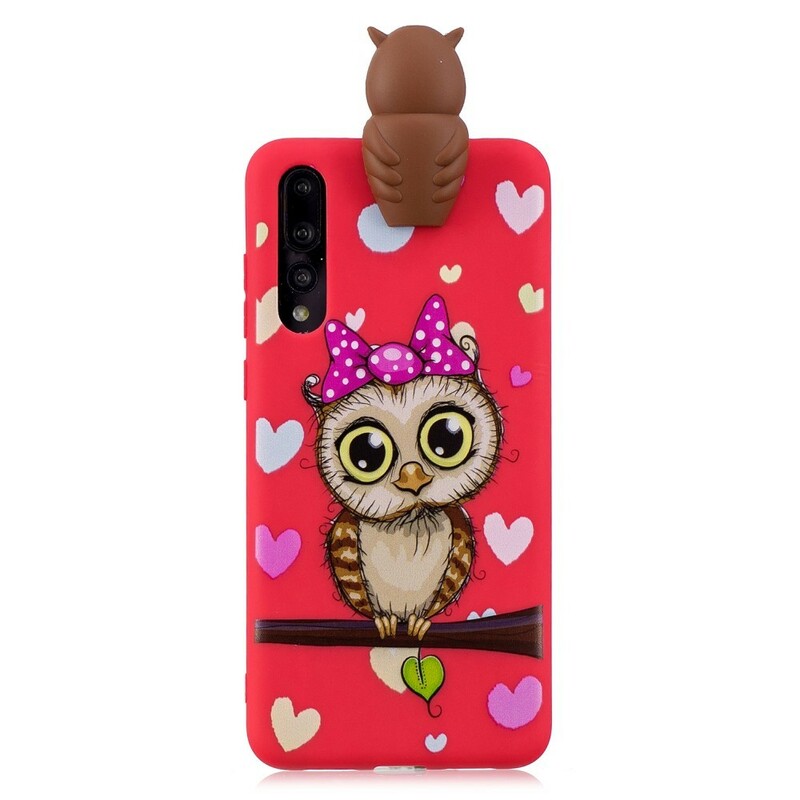 Coque Huawei P20 Pro 3D Miss Hibou Coque Huawei P20 Pro 3D Miss Hibou