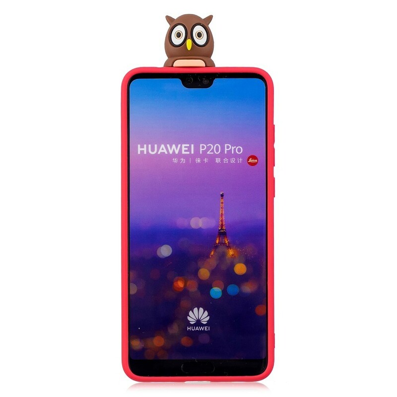 Coque Huawei P20 Pro 3D Miss Hibou