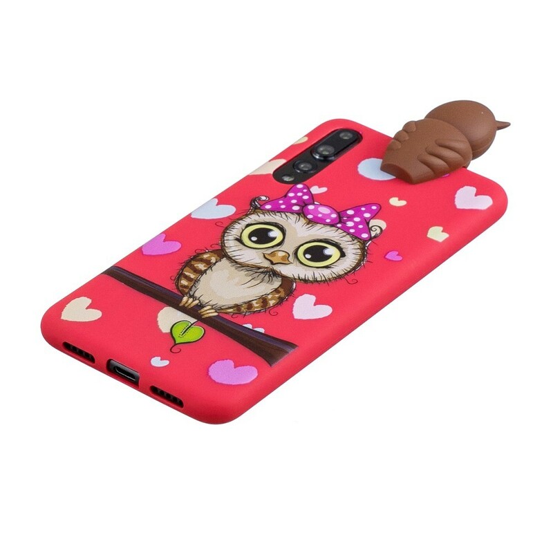 Coque Huawei P20 Pro 3D Miss Hibou Coque Huawei P20 Pro 3D Miss Hibou