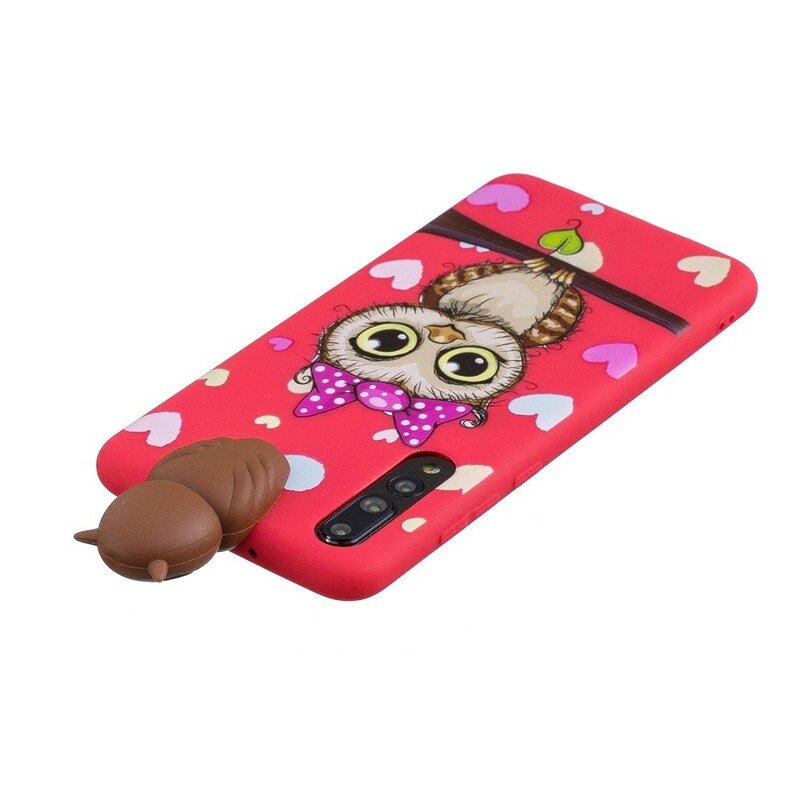 Coque Huawei P20 Pro 3D Miss Hibou Coque Huawei P20 Pro 3D Miss Hibou