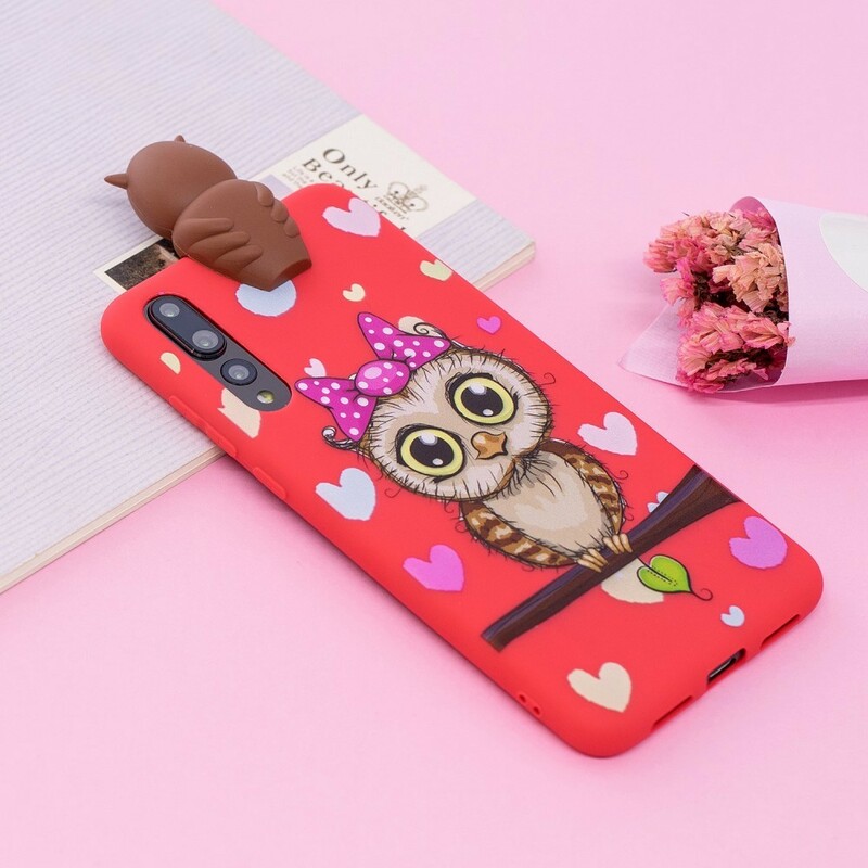 Coque Huawei P20 Pro 3D Miss Hibou Coque Huawei P20 Pro 3D Miss Hibou