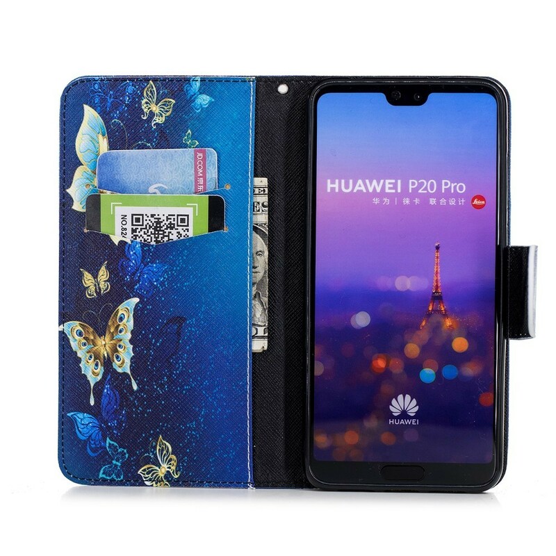 Housse Huawei P20 Pro Papillons Dans La Nuit Housse Huawei P20 Pro Papillons Dans La Nuit