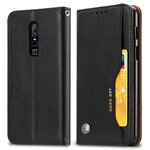 Flip Cover OnePlus 6 Simili Cuir Porte-Cartes