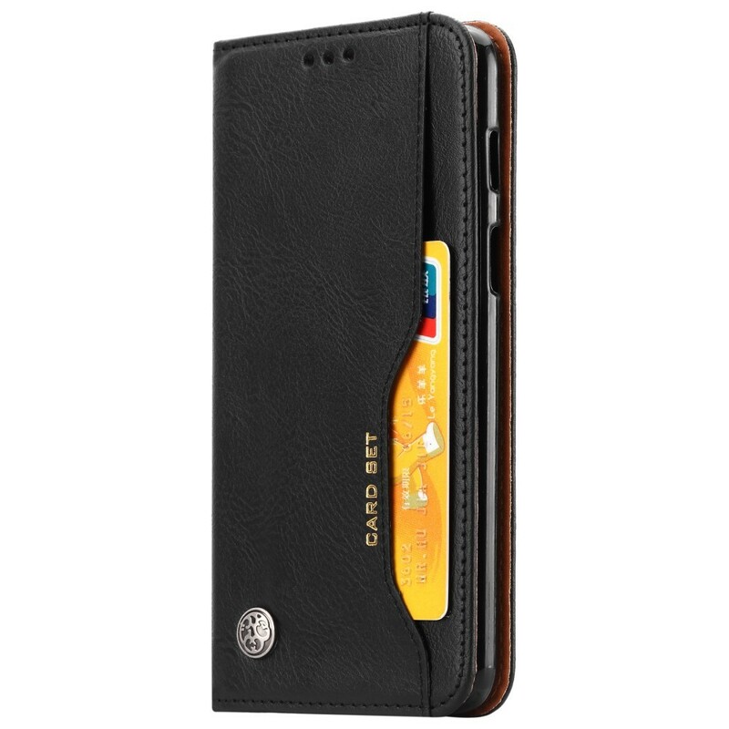 Flip Cover OnePlus 6 Simili Cuir Porte-Cartes