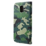 Housse Samsung Galaxy A6 Camouflage Militaire