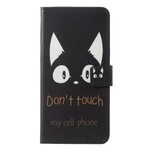 Housse Samsung Galaxy A6 Don't Touch My Cell Phone Housse Samsung Galaxy A6 Don't Touch My Cell Phone