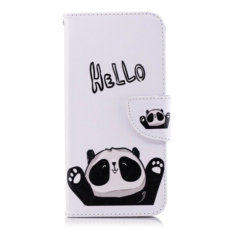 Housse LG G7 ThinQ Hello Panda