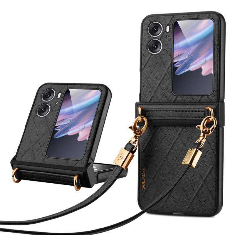 Coque Oppo Find N2 Flip Bandoulière SULADA