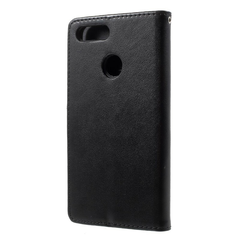 Housse Honor 9 Lite Papillons Et Fleurs À Lanière Housse Honor 9 Lite Papillons Et Fleurs À Lanière