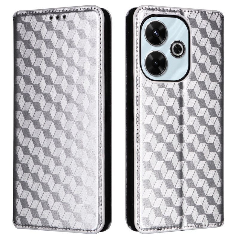 Flip Cover Xiaomi Redmi 13 4G / 13 5G / Poco M6 Losanges 3D