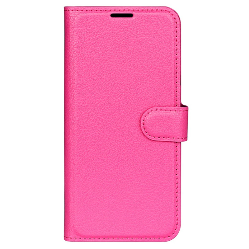 Housse Motorola Edge 50 Ultra Simili Cuir Litchi
