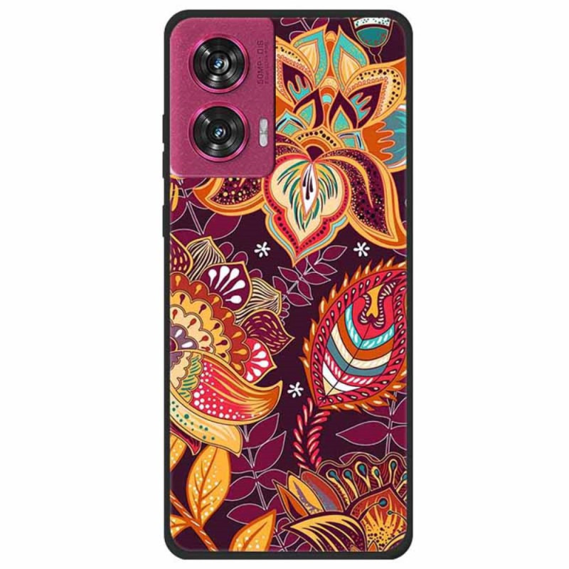 Coque Motorola Edge 50 Fusion Fleurs d'Or de Cercis