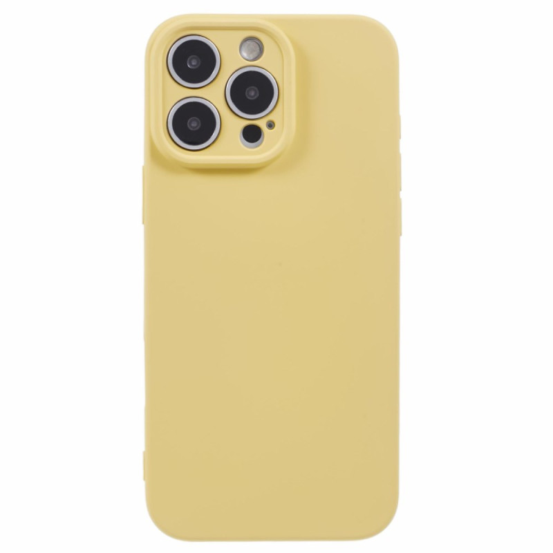 Coque iPhone 16 Pro Silicone avec Doublure en Fibre