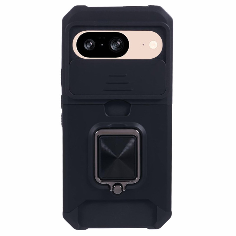 Coque Google Pixel 9 / Pixel 9 Pro Porte-Cartes Protecteur Objectif et Support