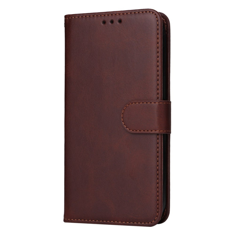 Housse Google Pixel 10 / 10 Pro / 9 / 9 Pro Style Cuir Uni à Lanière