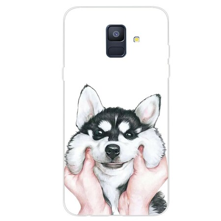 Coque Samsung Galaxy A6 Tête de Loup