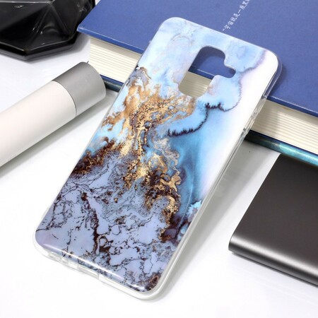 Coque Samsung Galaxy A6 Plus Marbre
