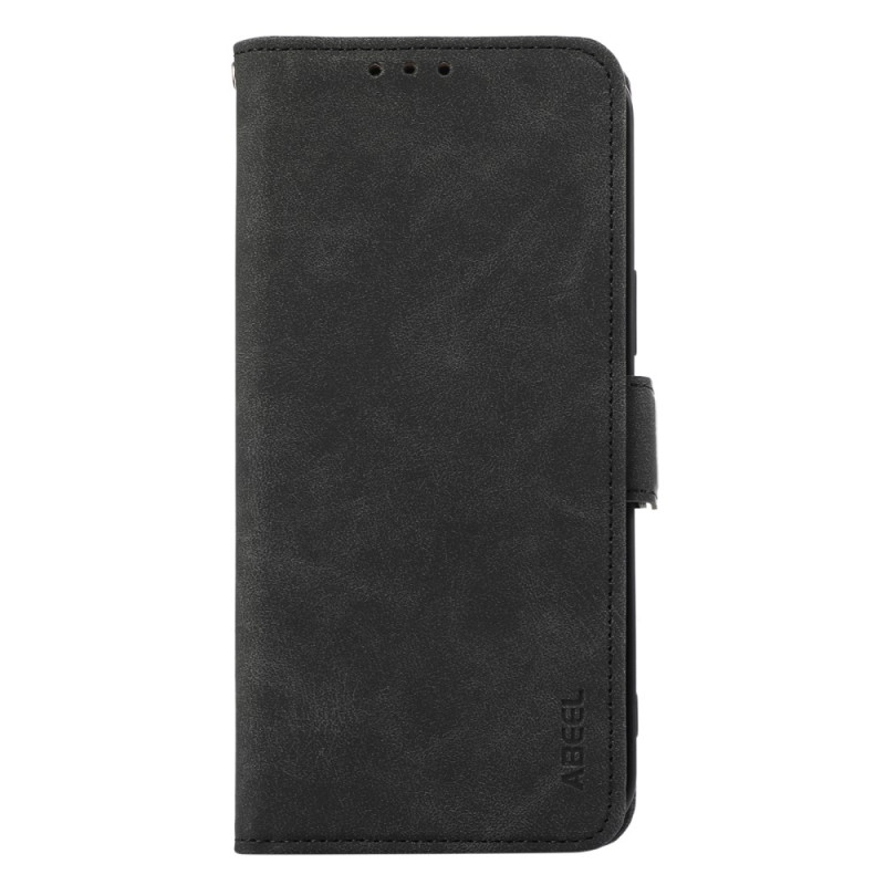 Housse iPhone 16 Pro Effet Daim Blocage RFID ABEEL