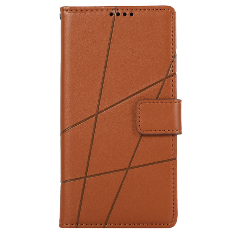 Housse Oppo Reno 12 5G Lignes à Lanière