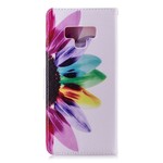 Housse Samsung Galaxy Note 9 Fleur Aquarelle