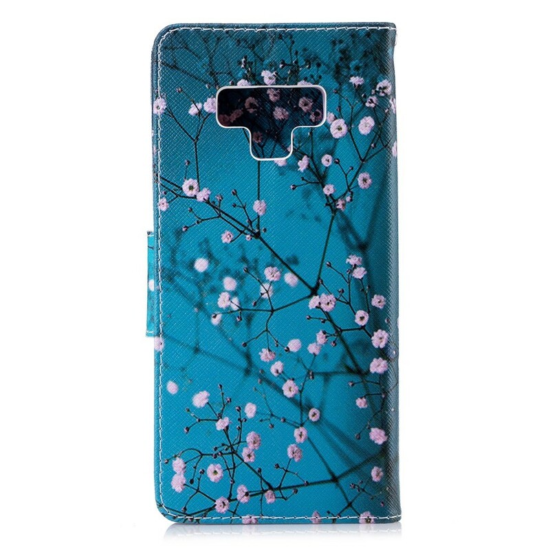 Housse Samsung Galaxy Note 9 Arbre Fleuri