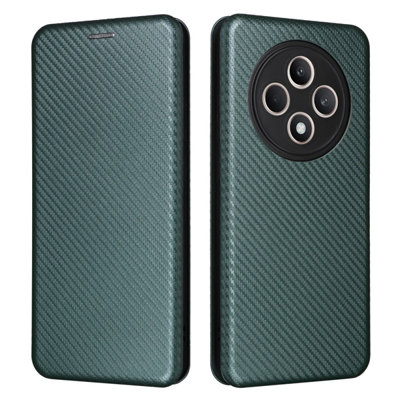 Flip Cover Oppo Reno 12F 5G Fibre Carbone