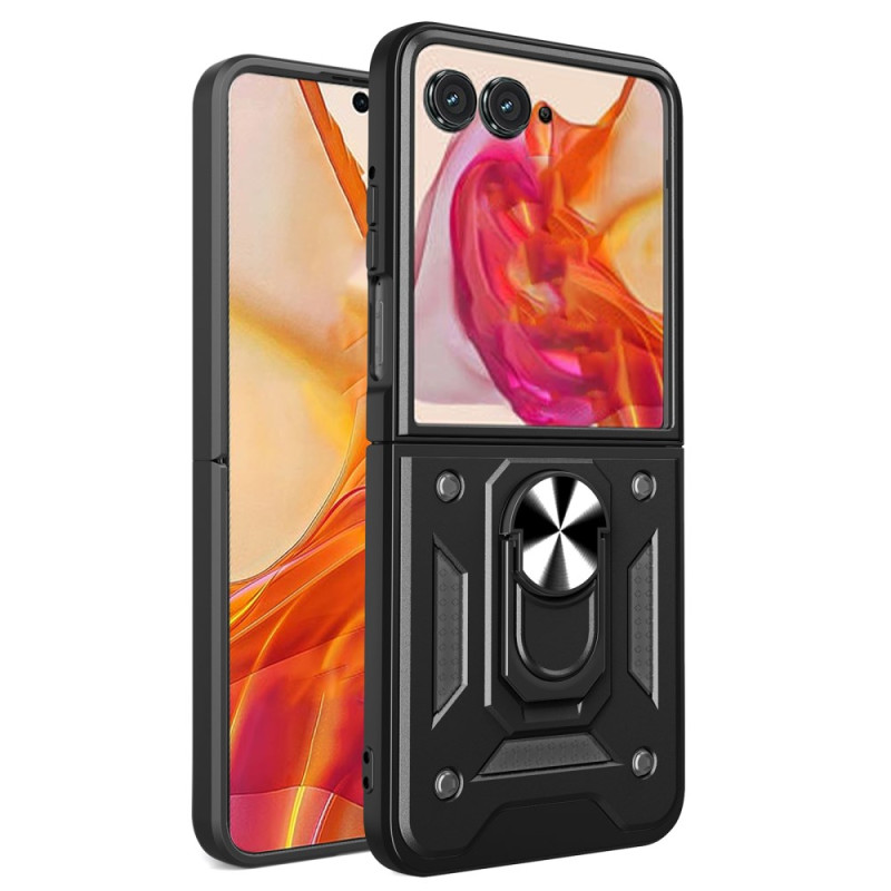 Coque Motorola Razr 70 / 60 / 50 Couvercle de Caméra Coulissant et Support