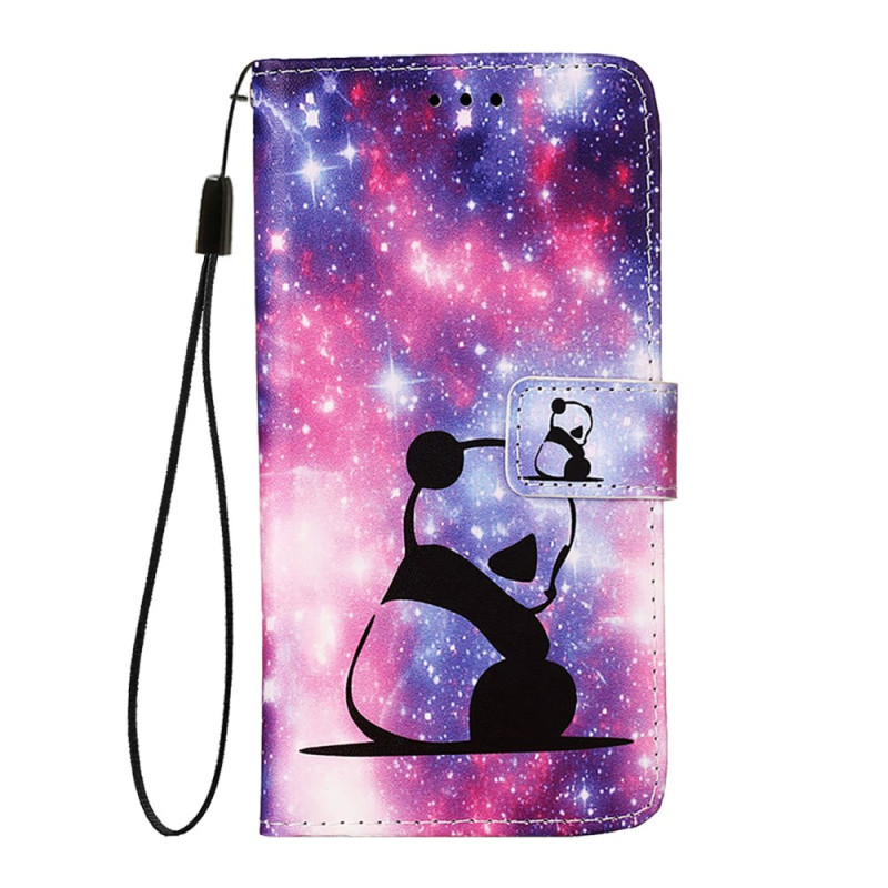 Housse Nothing Phone (2a) / Phone (2a) Plus Bébé Panda à Lanière