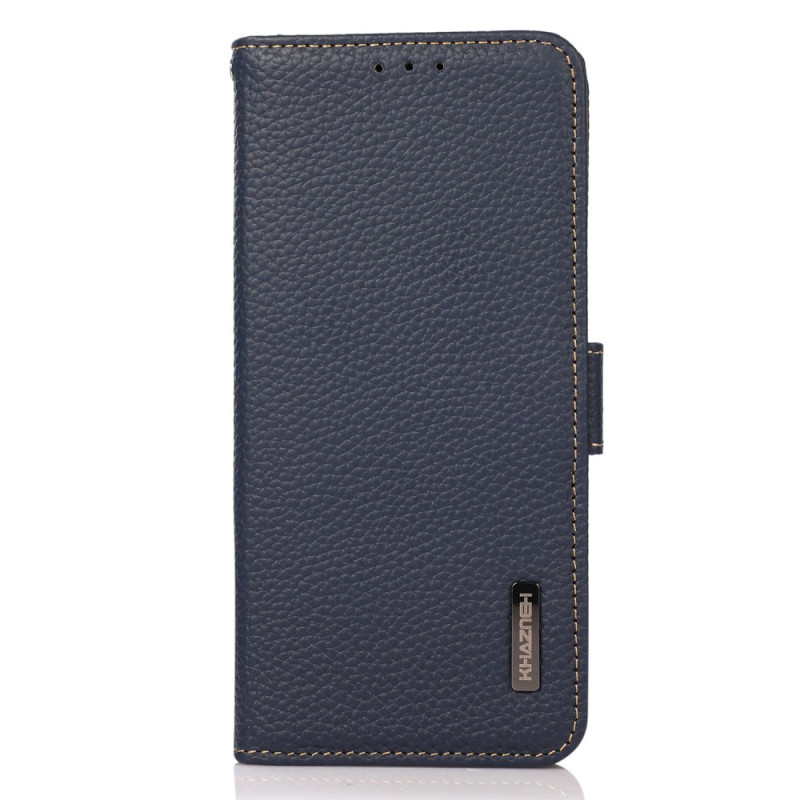 Housse Samsung Galaxy S24 FE Cuir avec Blocage RFID KHAZNEH