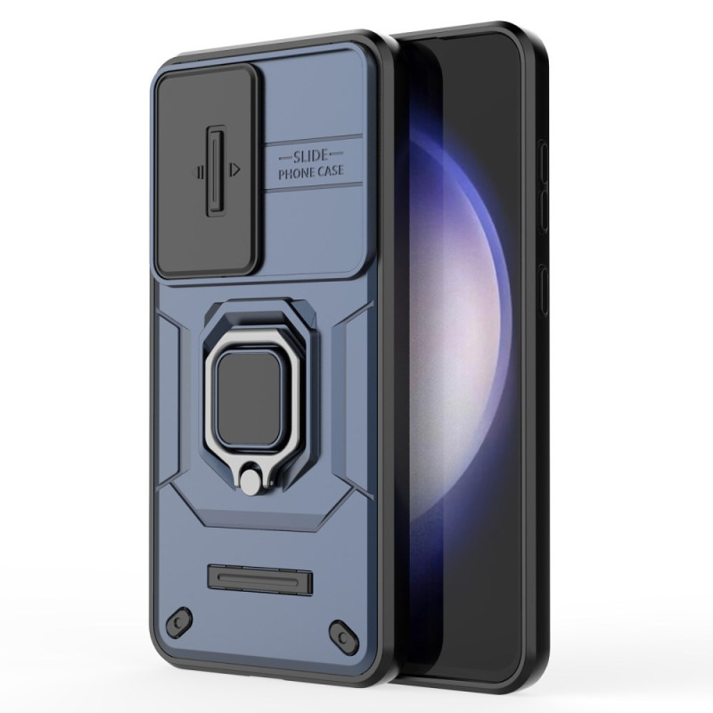 Coque Samsung Galaxy S24 FE Ring Résistante avec Protection Appareil Photo