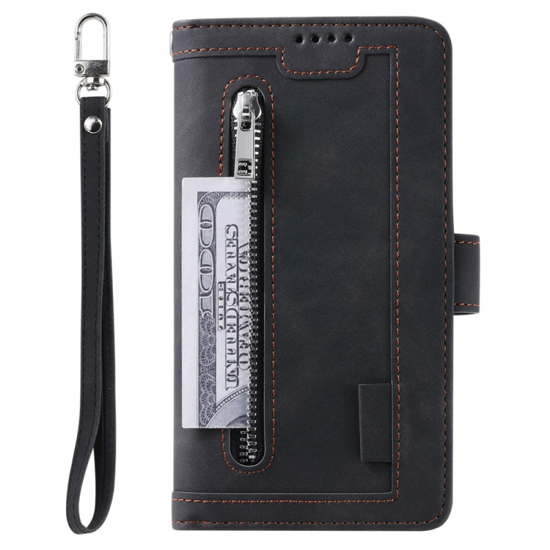 Housse Samsung Galaxy S24 FE 9 Porte-Cartes à Lanière