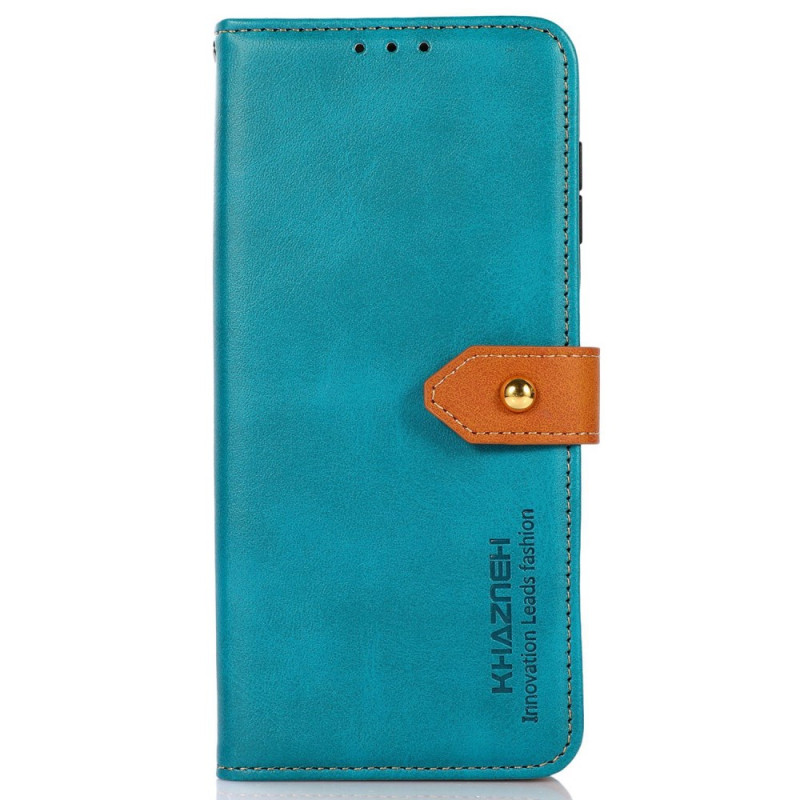Housse Samsung Galaxy S24 FE Fermoir Doré KHAZNEH