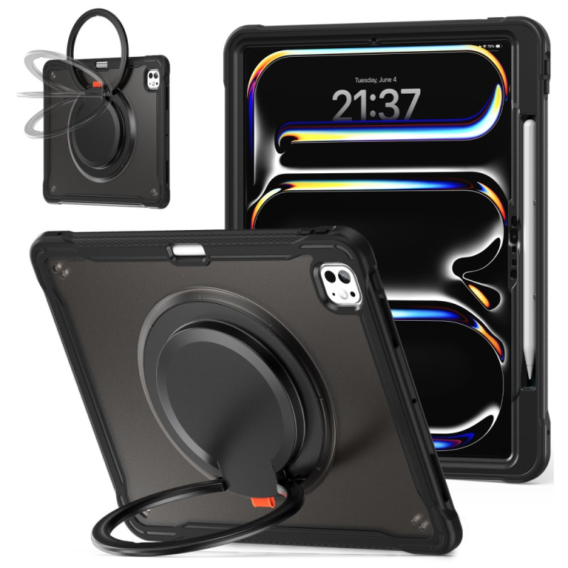 Coque iPad Pro 13 (2024) Support Rotatif et Porte-Stylet