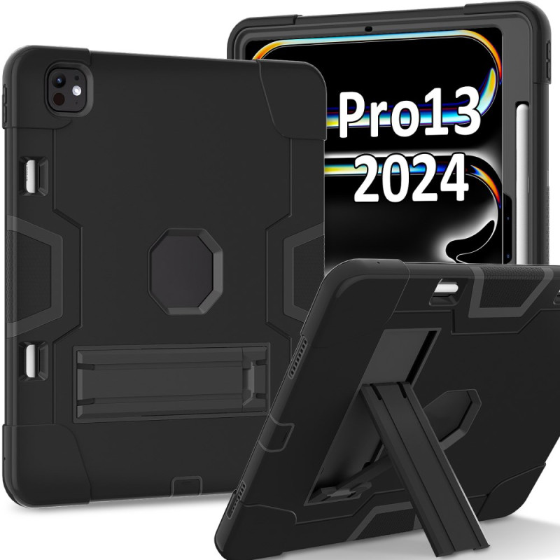 Coque iPad Pro 13 (2024) Support Intégré et Porte-Styet