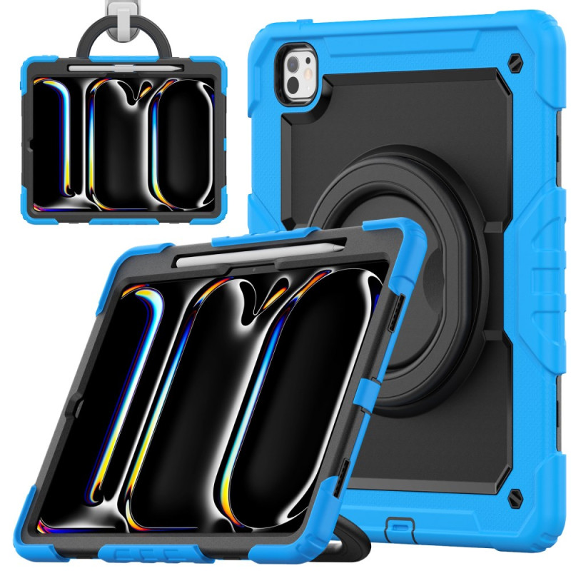 Coque iPad Pro 13 (2024) Ultra Résistante avec Bandoulière
