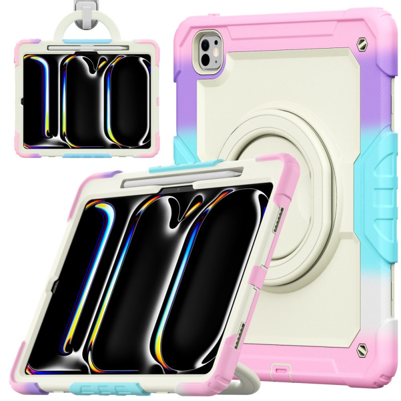 Coque iPad Pro 13 (2024) Multicolore à Bandoulière
