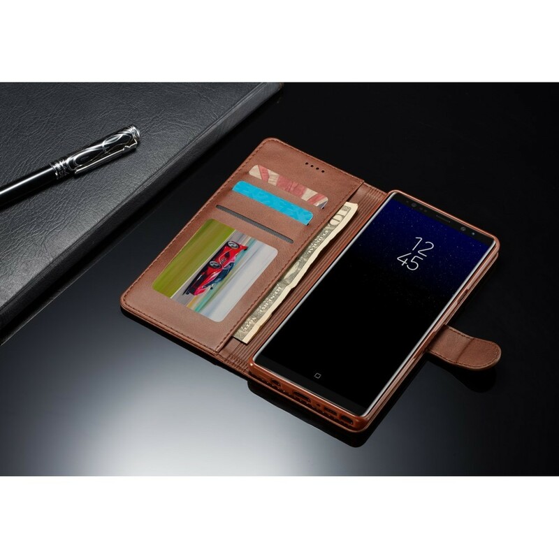 Housse Samsung Galaxy  Note 9 LC.IMEEKE Effet Cuir