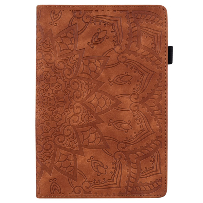 Housse iPad Air 13 (2024) Effet Daim Mandala
