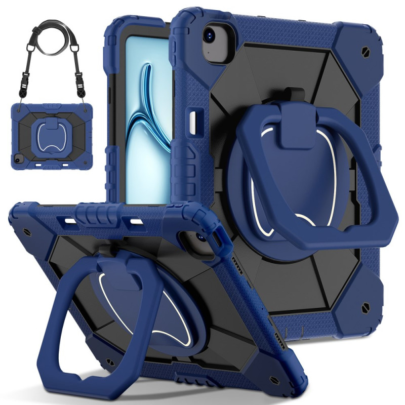 Coque iPad Air 13 (2025) (2024) Anneau-Support avec Bandoulière