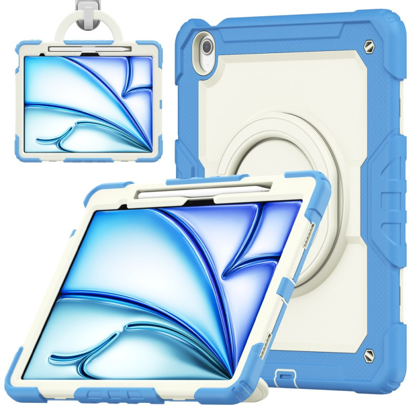 Coque iPad Air 13 (2025) (2024) Poignée et Support à Bandoulière