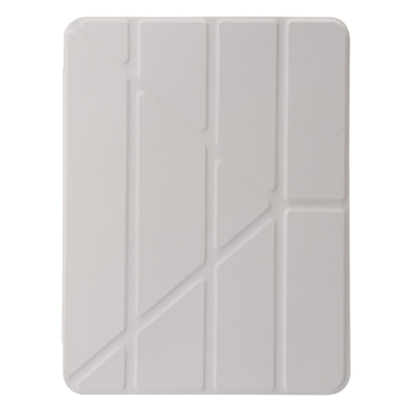 Smart iPad Air 13 (2025) (2024) Support Origami et Coque Transparente