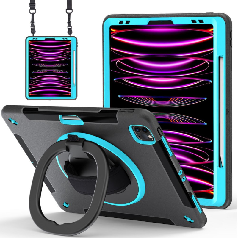Coque iPad Air 13 (2025) (2024) / Pro 12.9 Porte-Stylo et Bandoulière