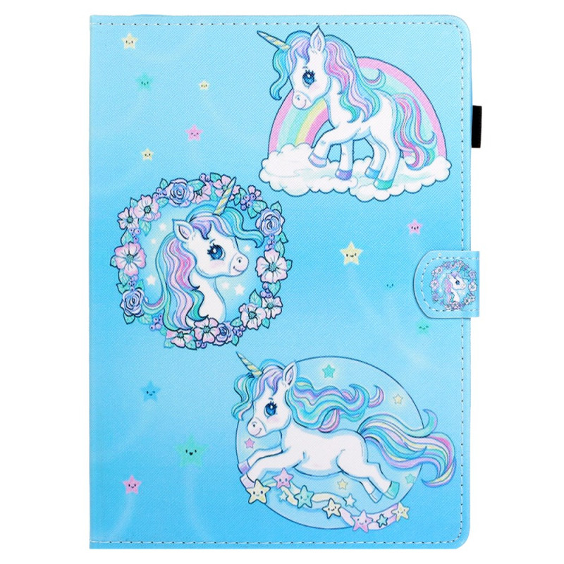 Housse iPad Pro 11 (2024) Licornes